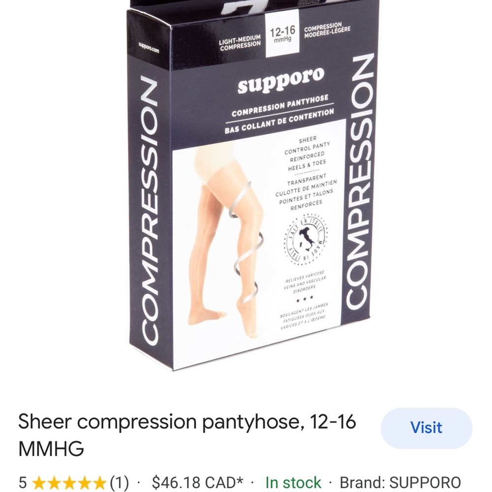 Compression pantyhose - Picture 3 of 3